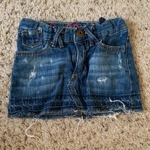 Denim Mini Skirt